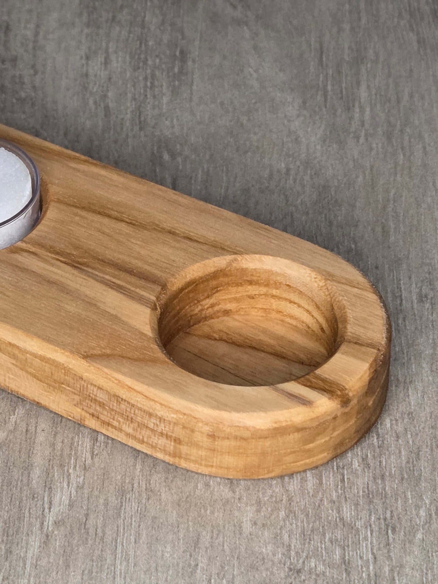 Teelichthalter aus massiver Esche – handgefertigt & veredelt